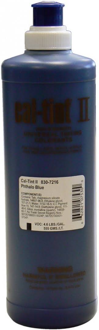 Chromaflo 830-7216 Cal-Tint II Colorants - Blue, 16oz
