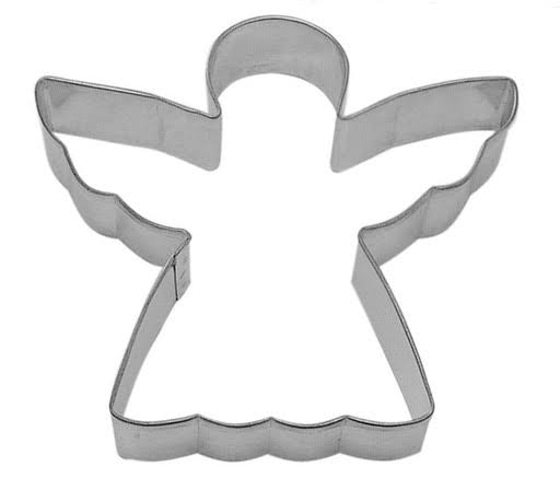 Rm Angel Metal Cookie Cutter - 4", Tinplated Steel