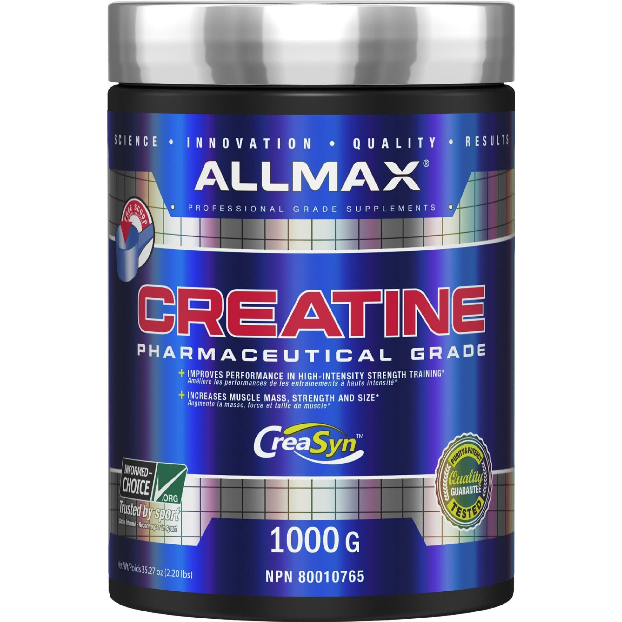 Allmax Nutrition Creatine Monohydrate Powder 1000 GR