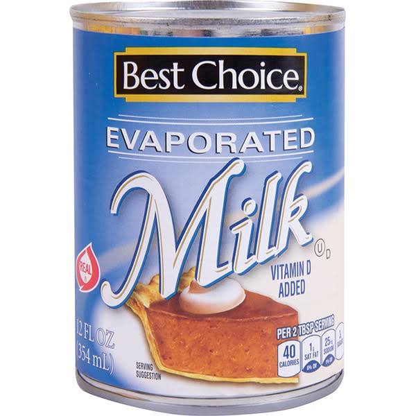 Best Choice Evaporated Milk - 12 fl oz