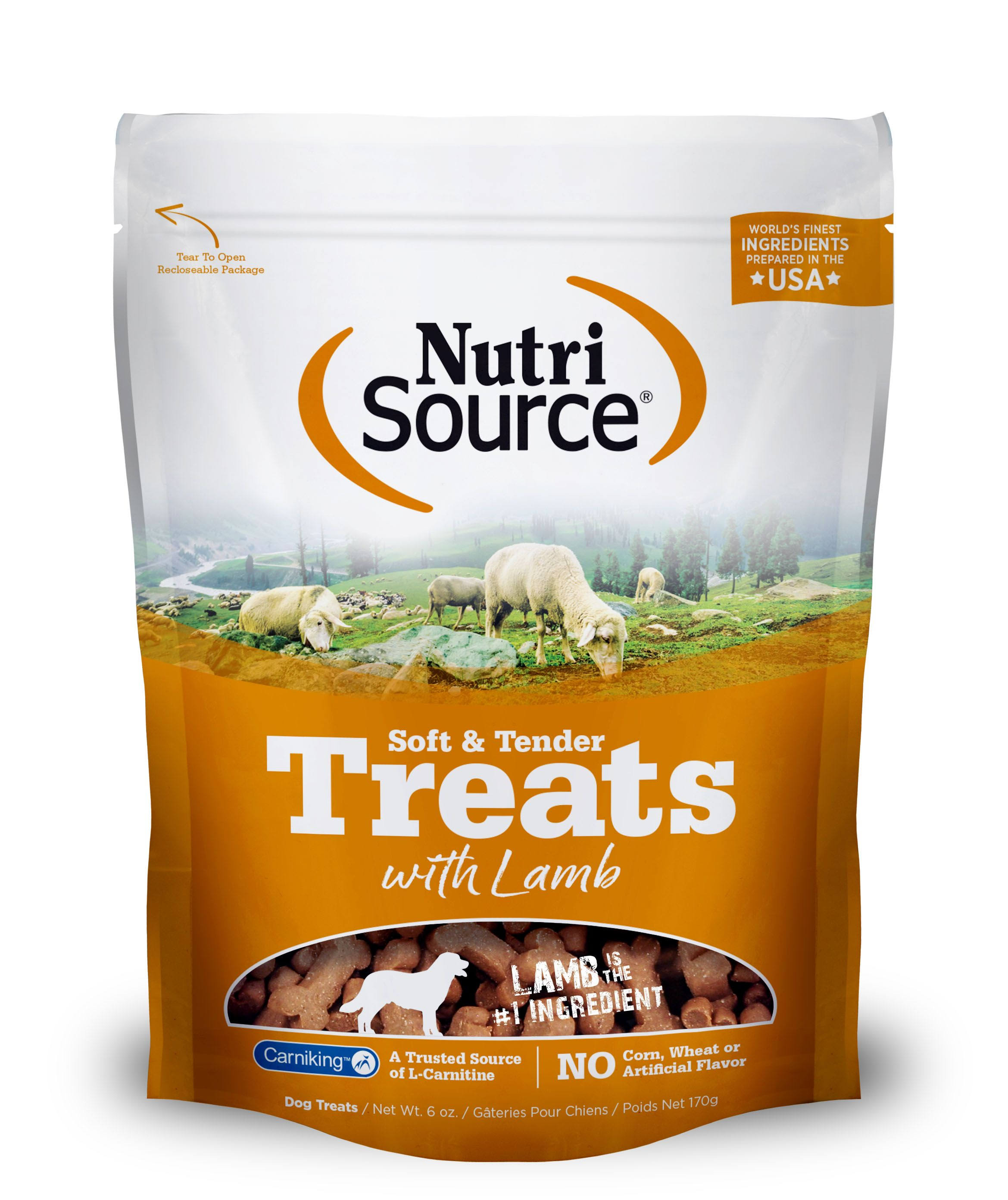 Nutri Source Soft & Tender Treats - Lamb, 6 oz