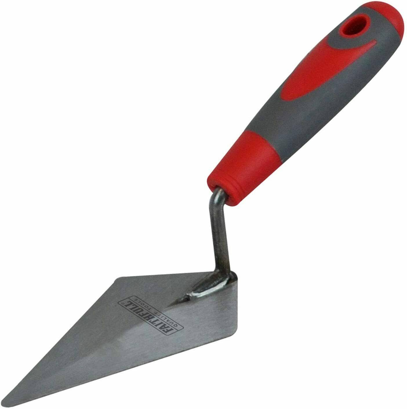 Faithfull Pointing Trowel - Soft Grip Handle 6in