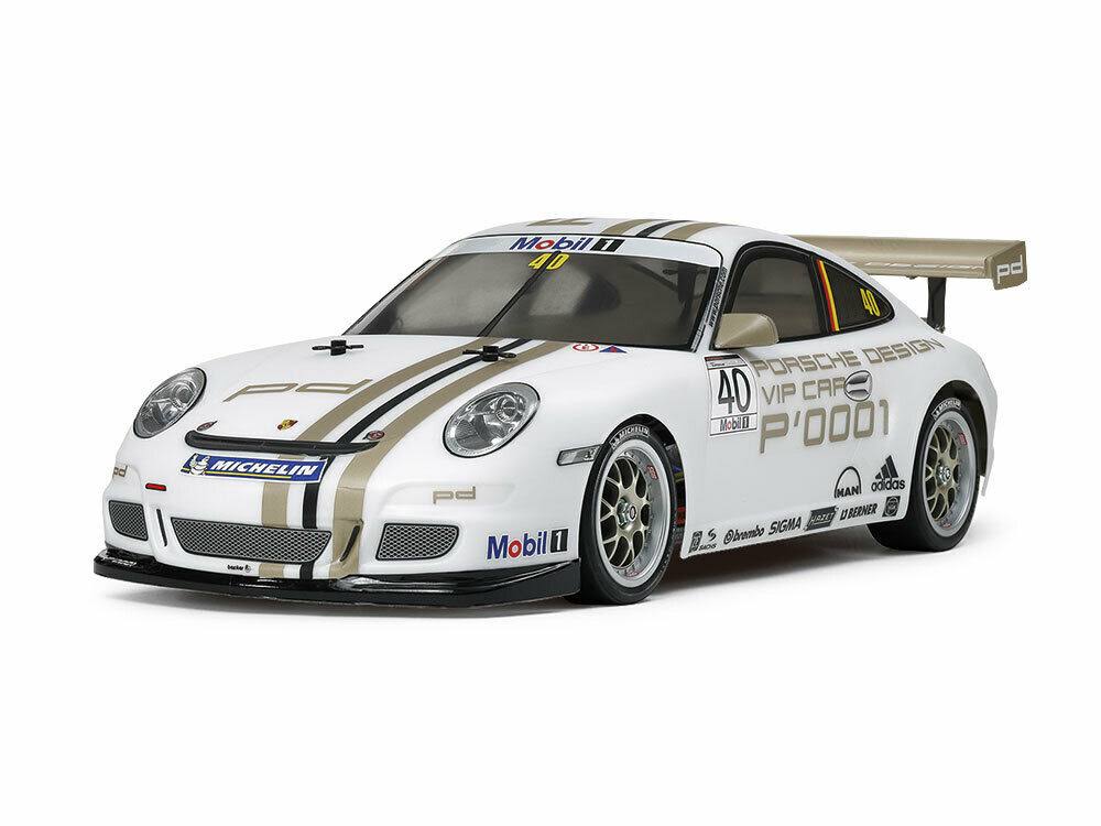 Tamiya Porsche 911 GT3 Cup VIP 2008 (TT-01E) 47429
