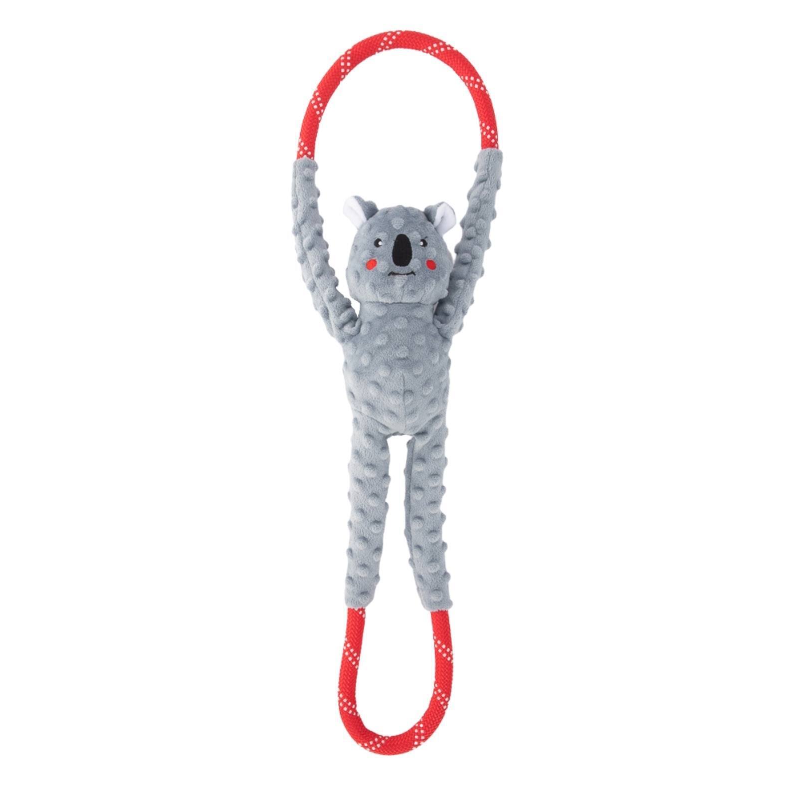 Zippy Paws RopeTugz - Koala Dog Toy