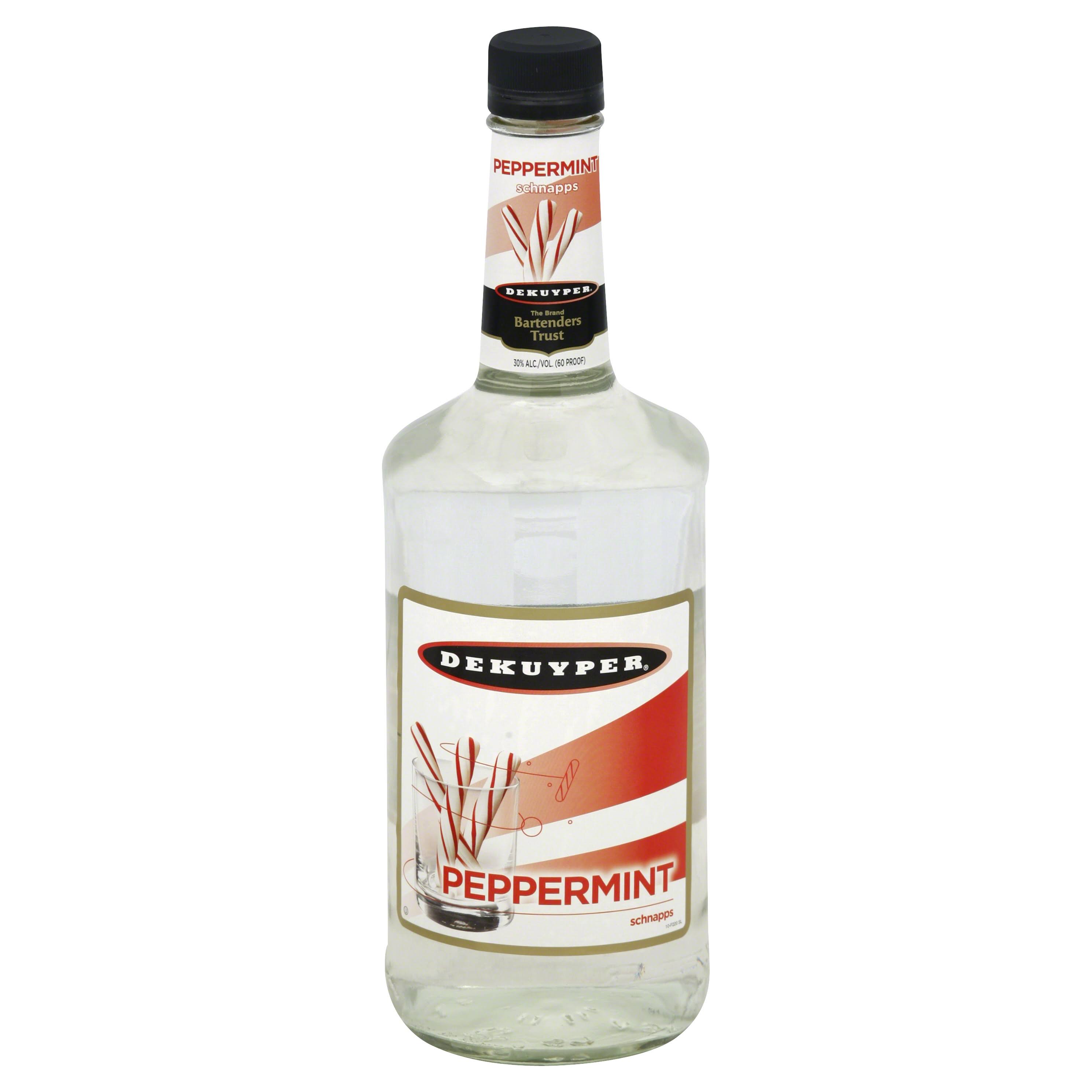 DeKuyper Peppermint Schnapps Liqueur - 1L