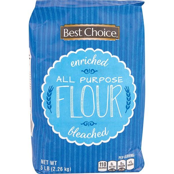 Best Choice Enriched All Purpose Flour Bleached - 5.00 lbs
