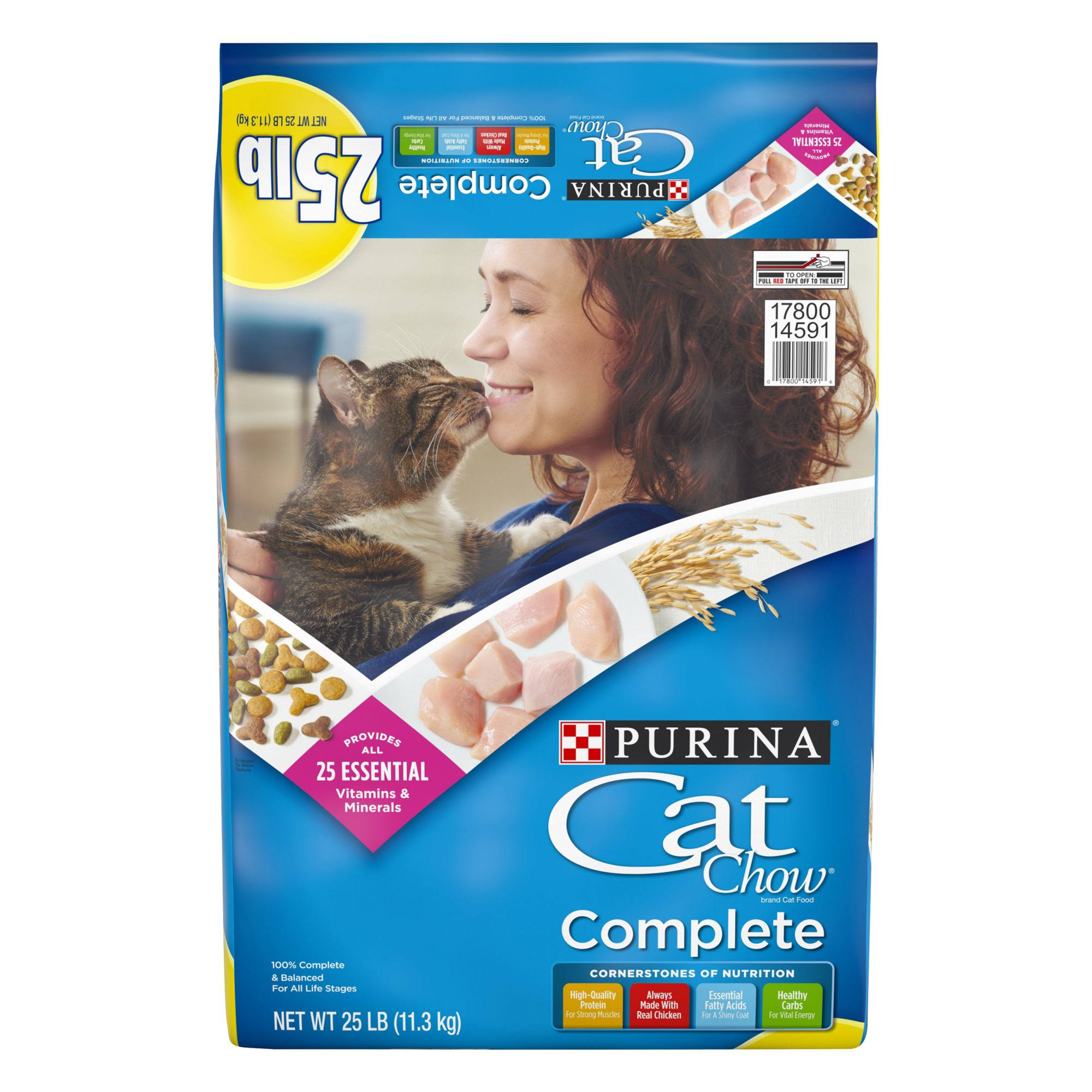 Purina Complete Cat Chow - Small, 25lbs