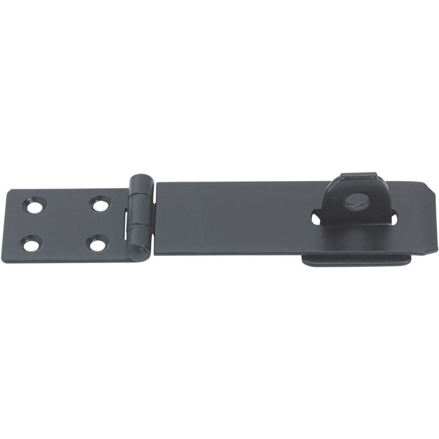 Perry 75mm Safety Hasp & Staple Black 38