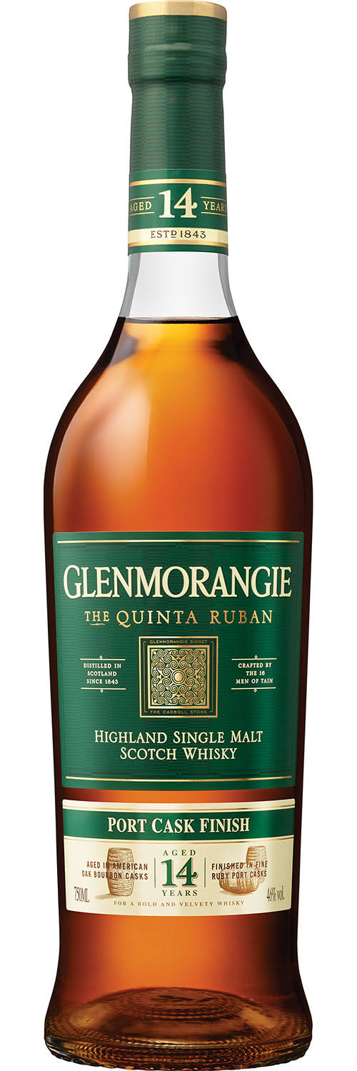 Glenmorangie 14 Year Quinta Ruban Single Malt Scotch 750 ml