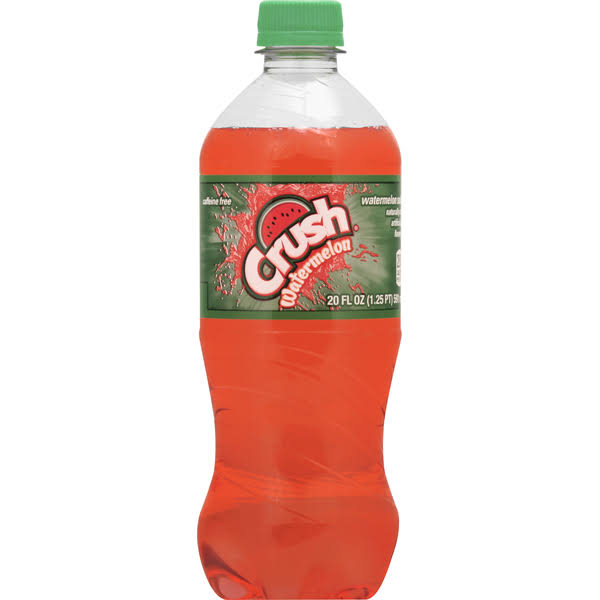 Crush Soda, Watermelon - 20 fl oz