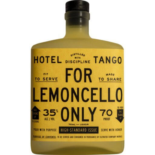 Hotel Tango Whiskey, Lima Charlie, Limoncello, Hand Crafted - 750 ml