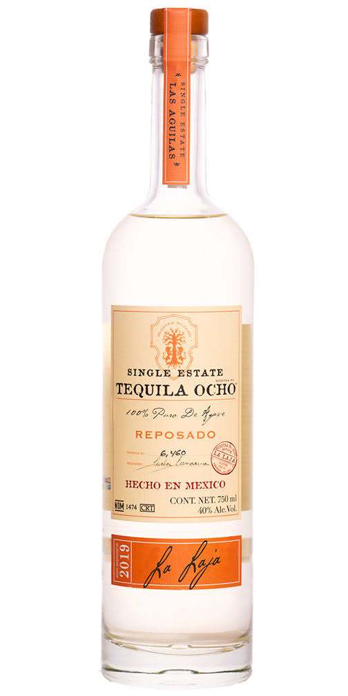 Tequila Ocho La LAJA Reposado Tequila - 750 ml