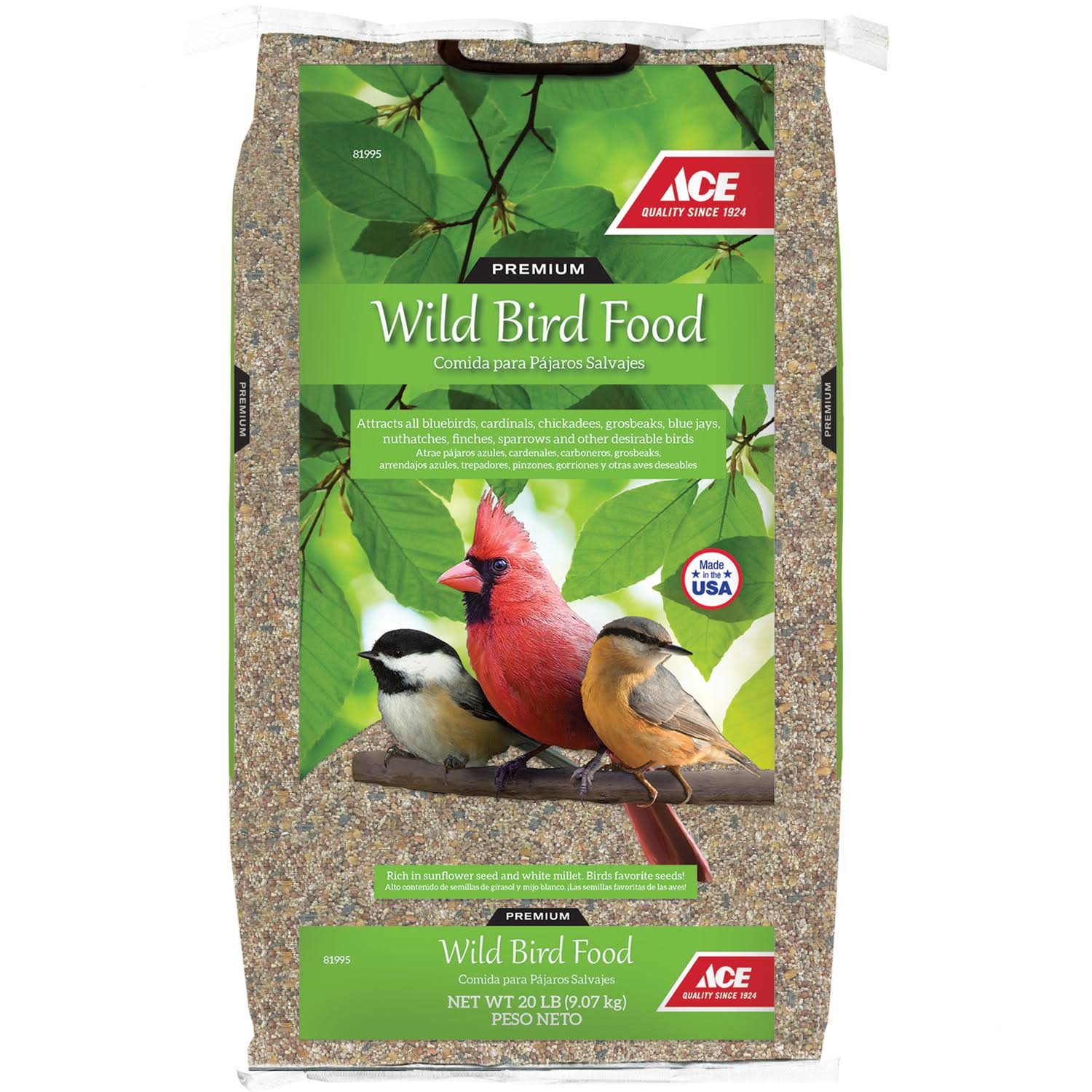 Ace Wild Bird Food - 20lbs
