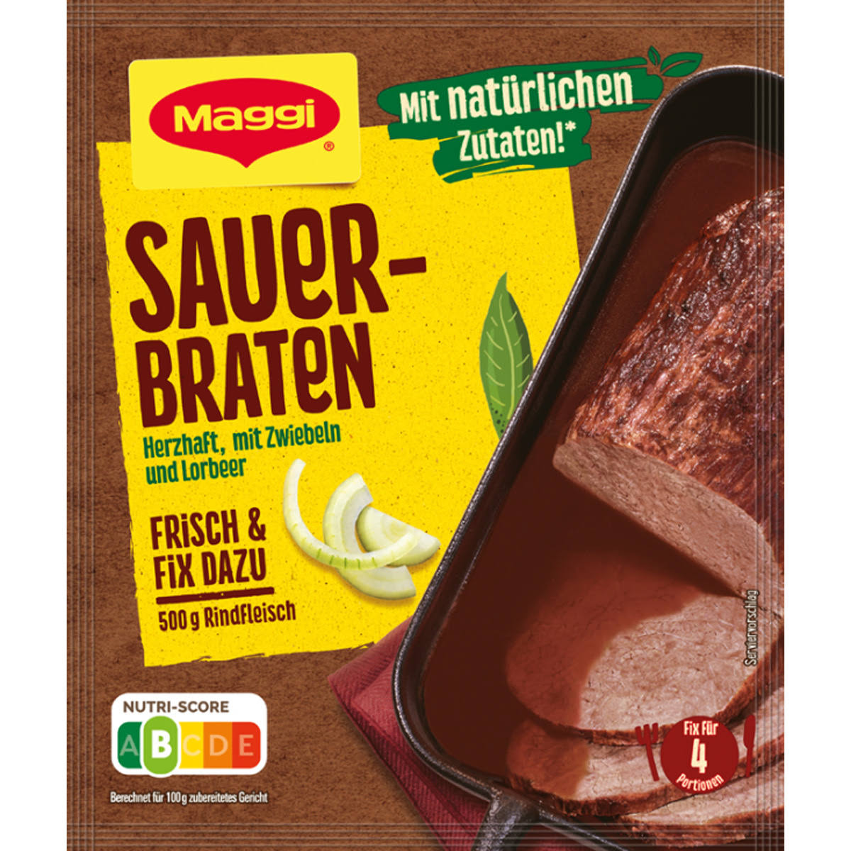 Maggi Fix for Sauerbraten Hearty With Natural Ingredients 50g