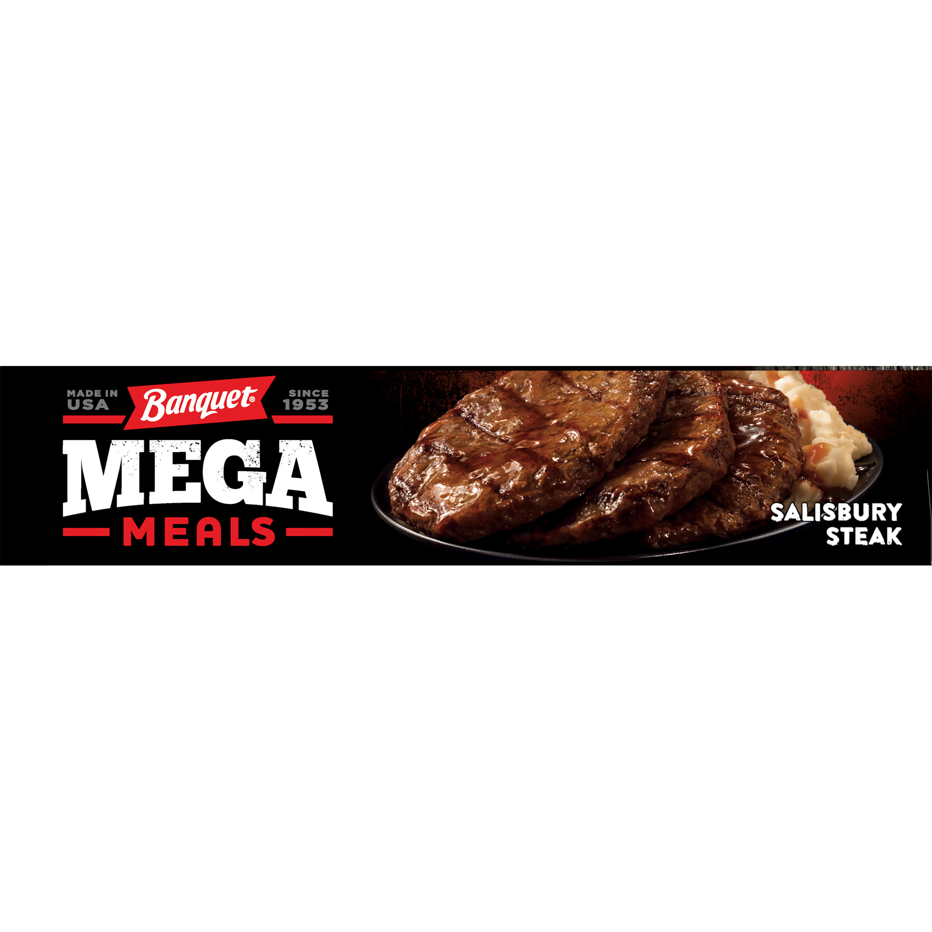 Banquet Mega Meals Salisbury Steak - 16.95 oz