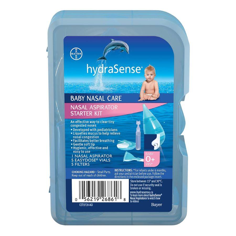 Hydrasense Baby Nasal Care Nasal Aspirator Starter Kit