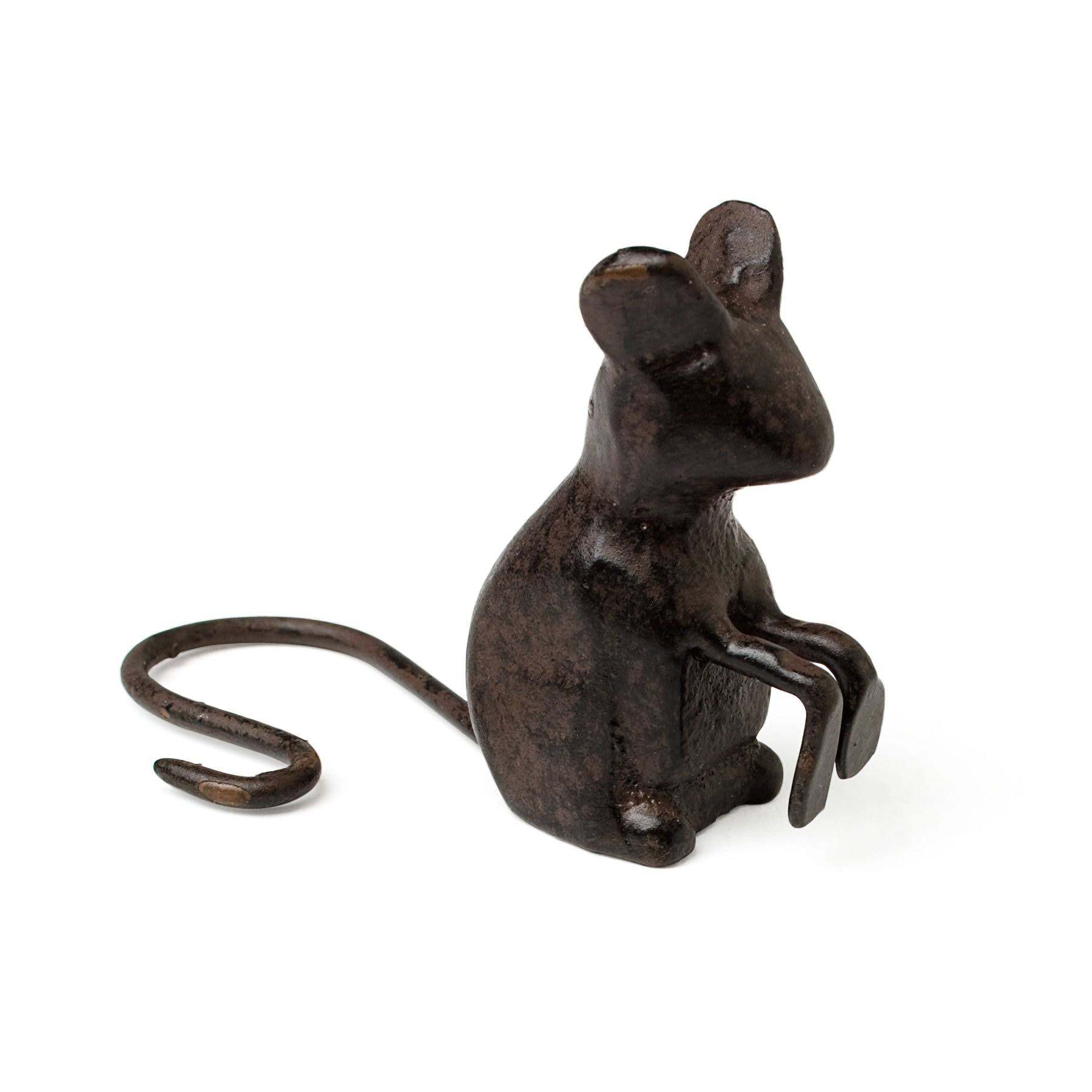 Mini Cast Iron Mouse Pot Hanger