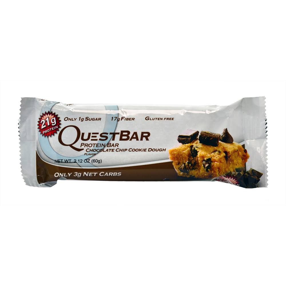 QuestBar Protein Bar - Chocolate Chip Cookie Dough