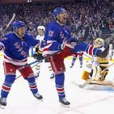 Sidney Crosby knocked out of Game 5 as Penguins fall to Rangers in potential playoff series clincher