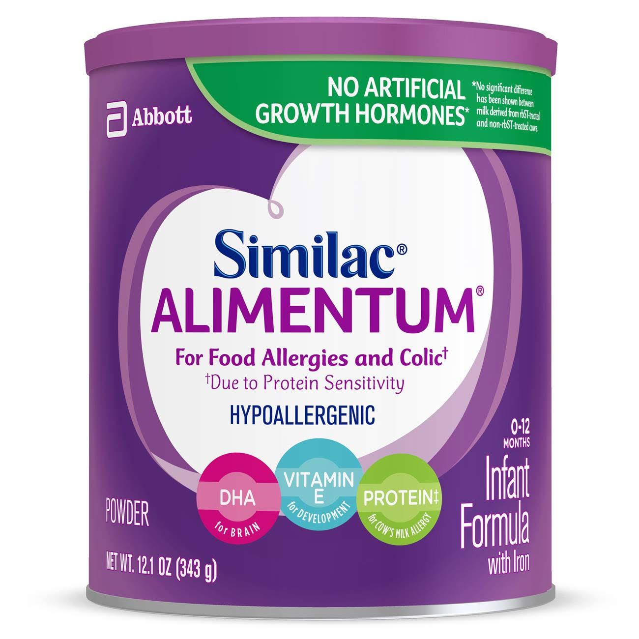 Abbott Similac Alimentum Powder Infant Formula - with Iron, Birth-12mos, 12.1oz
