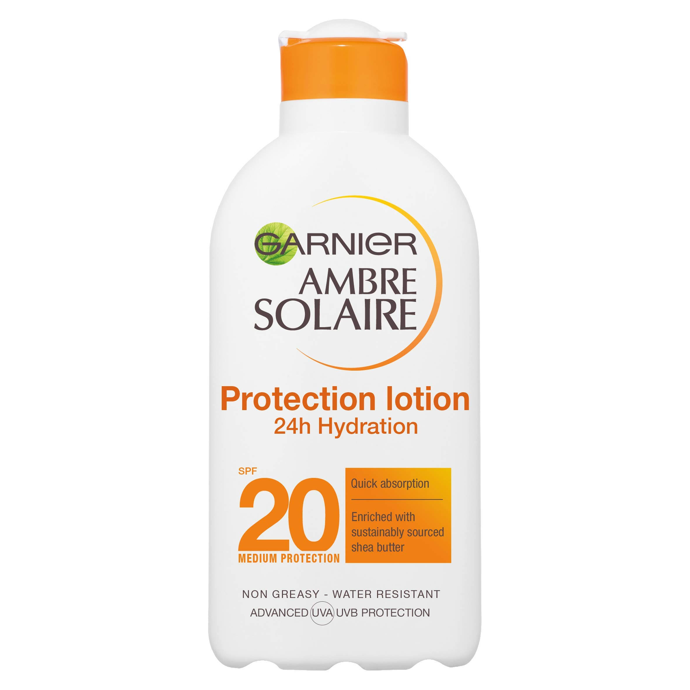Ambre Solaire Ultra-Hydrating Shea Butter Sun Protection Cream SPF20 - 200ml
