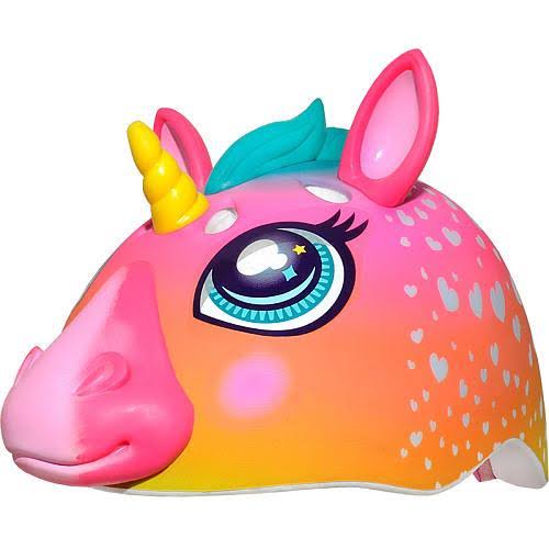 Raskullz Super Rainbow Unicorn Hair Bike Helmet Child 5+ (50-54cm)