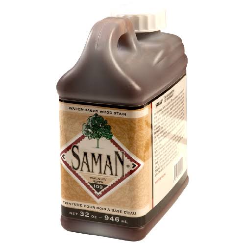 Saman Water-Based Stain - Dark Oak TEW-112-1L