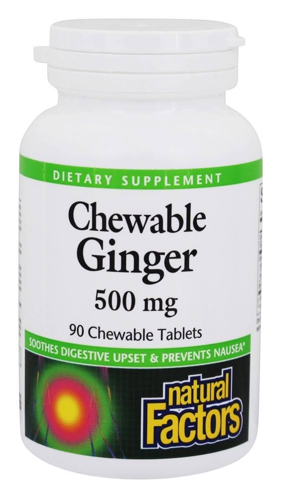 Natural Factors Chewable Ginger Supplement - 500mg, 90ct