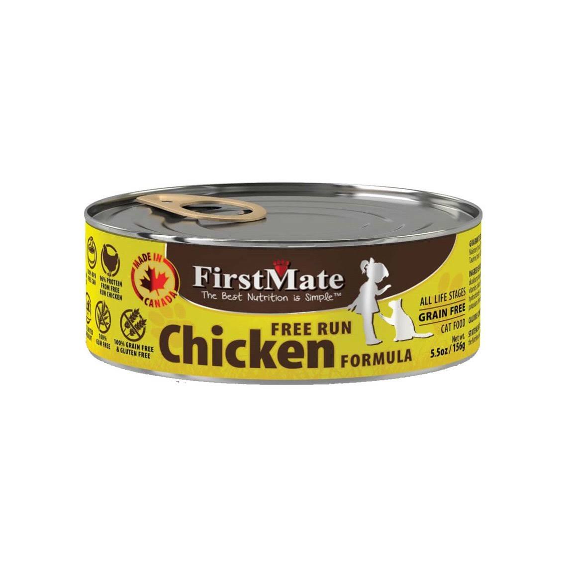 Firstmate Pet Foods Canned Cat Food - Chicken, 5.5oz, 24pk