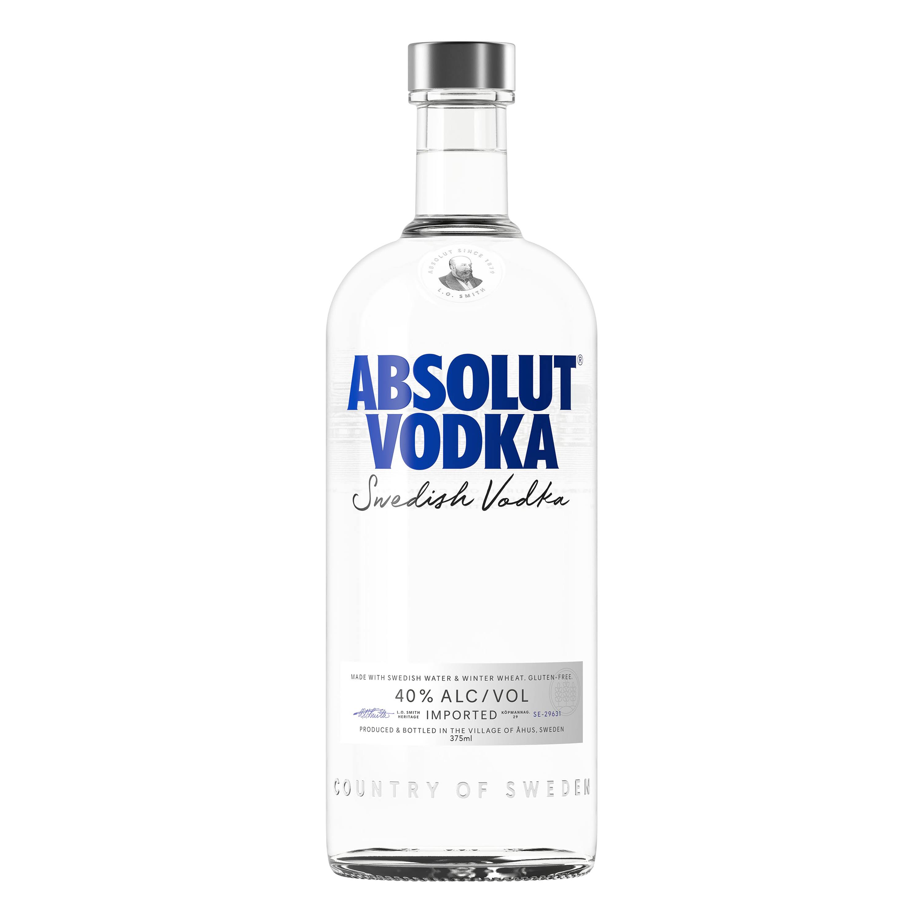 Absolut Vodka - 375 ml bottle