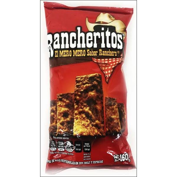 Sabritas Rancheritos Corn Strips Spicy Chips - 157g