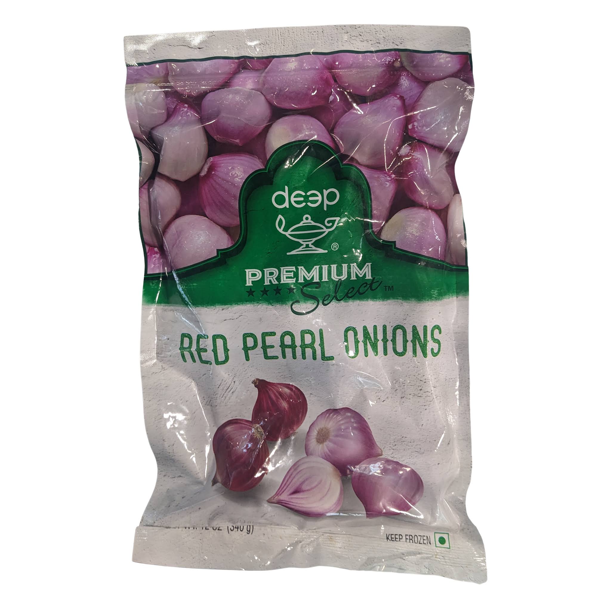 Deep Frozen Red Pearl Onions - 340g
