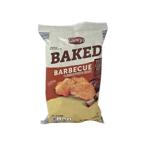 Clancy's Barbecue Baked Potato Crisps - 6.25 oz