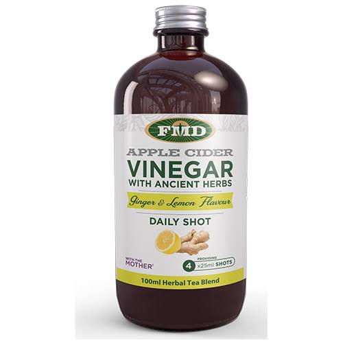 Flora Apple Cider Vinegar | Ginger and Lemon | 500ml