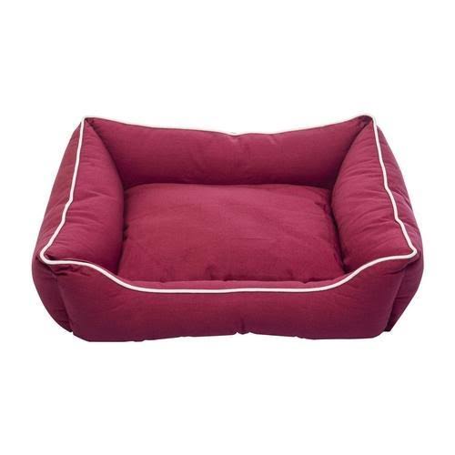 Dog Gone Smart Lounger Bed Large 32"x 28" Berry