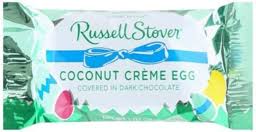 Russell Stover Coconut Cream Egg in Dark Chocolate - 1oz