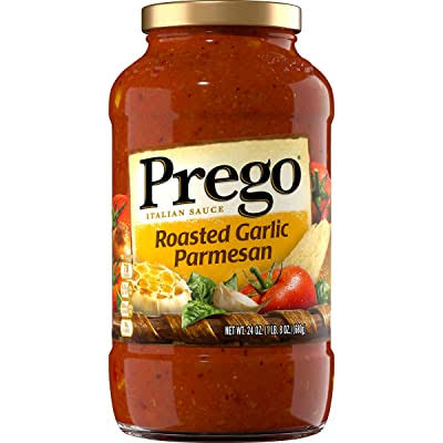 Prego Italian Pasta Sauce - Roasted Garlic Parmesan, 24oz