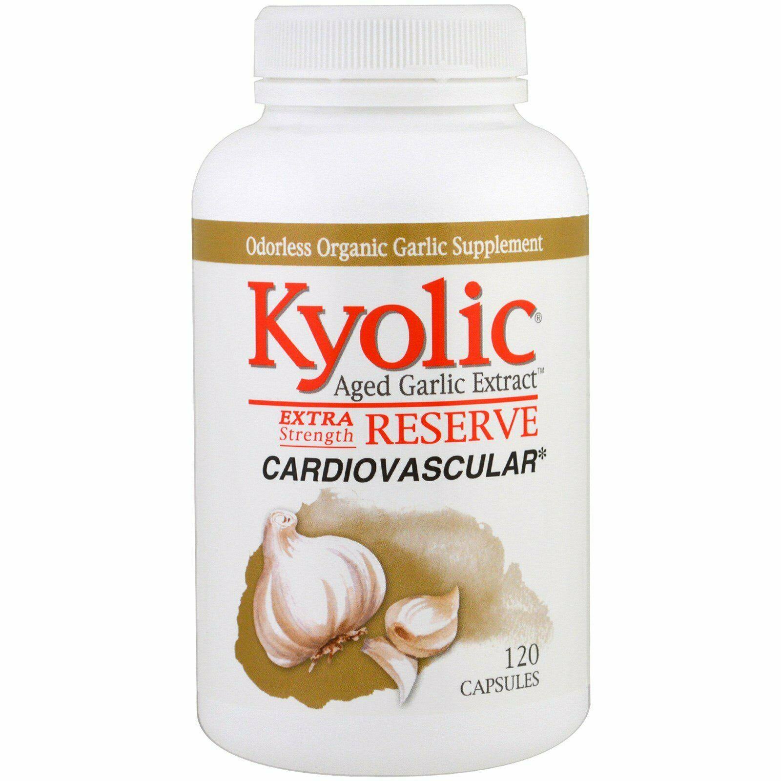 Kyolic Aged Garlic Extract Reserve Cardiovascular Supplement