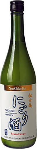 Sho Chiku Bai Premium Nigori, California (Vintage Varies) - 750 ml bottle