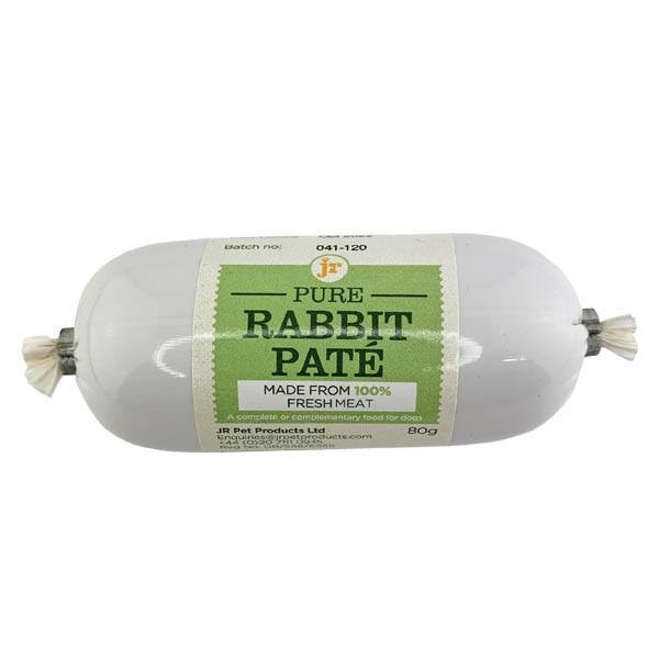 Jr Pet Products Pure Rabbit Pate for Dogs | 1 x 80g