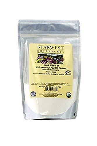 Starwest Organic Wild Yam Root Powder - 4oz