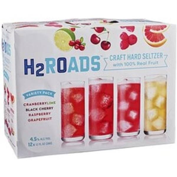 H2Roads Hard Seltzer Variety 12-Pack Can