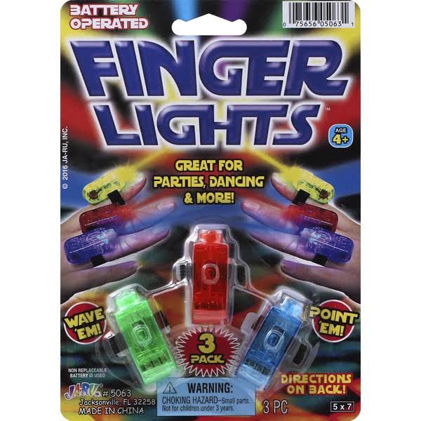 Finger Lights - 3 Pack
