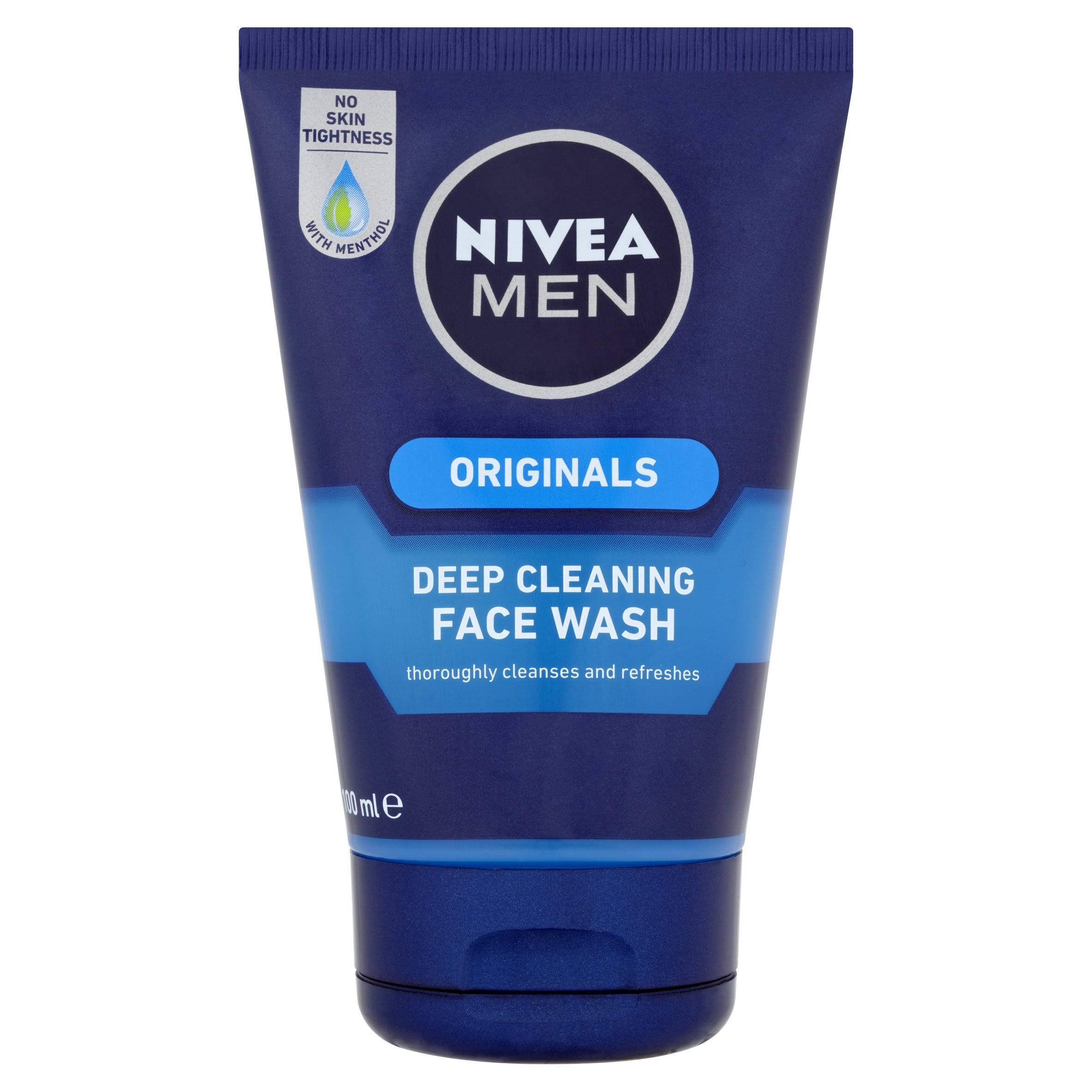 Nivea Men Protect and Care Deep Cleaning Face Wash - 100ml