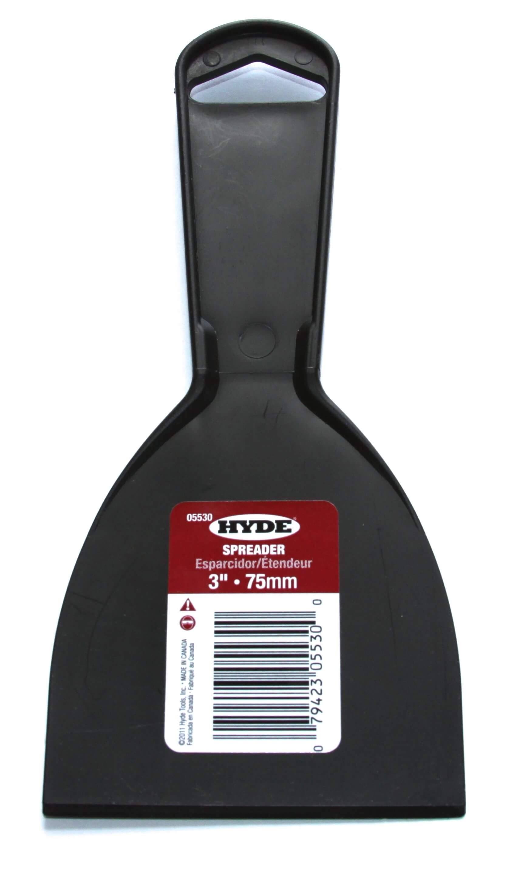 Hyde Tools Plastic Putty Knife - 3"