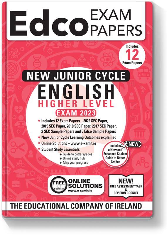 Junior Certificate English Higher Level Exam Papers - Edco