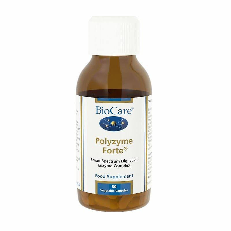 BioCare Polyzyme Forte Enzyme Complex - 30 Capsules