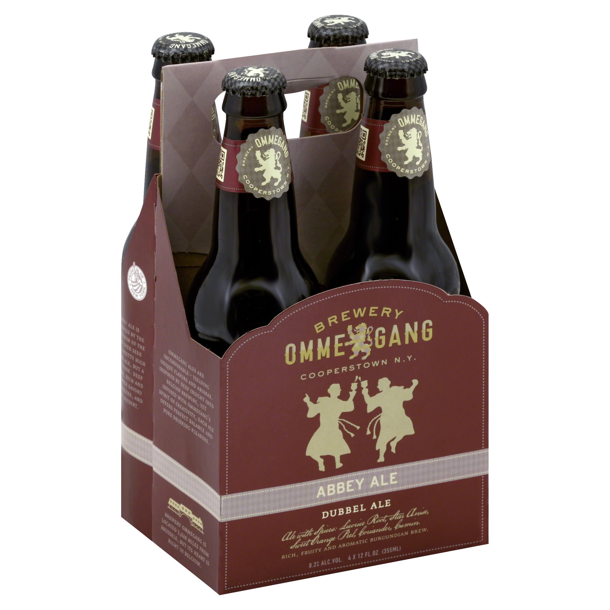 Brewery Ommegang Abbey Ale Belgian Style Brown - 4 Pack