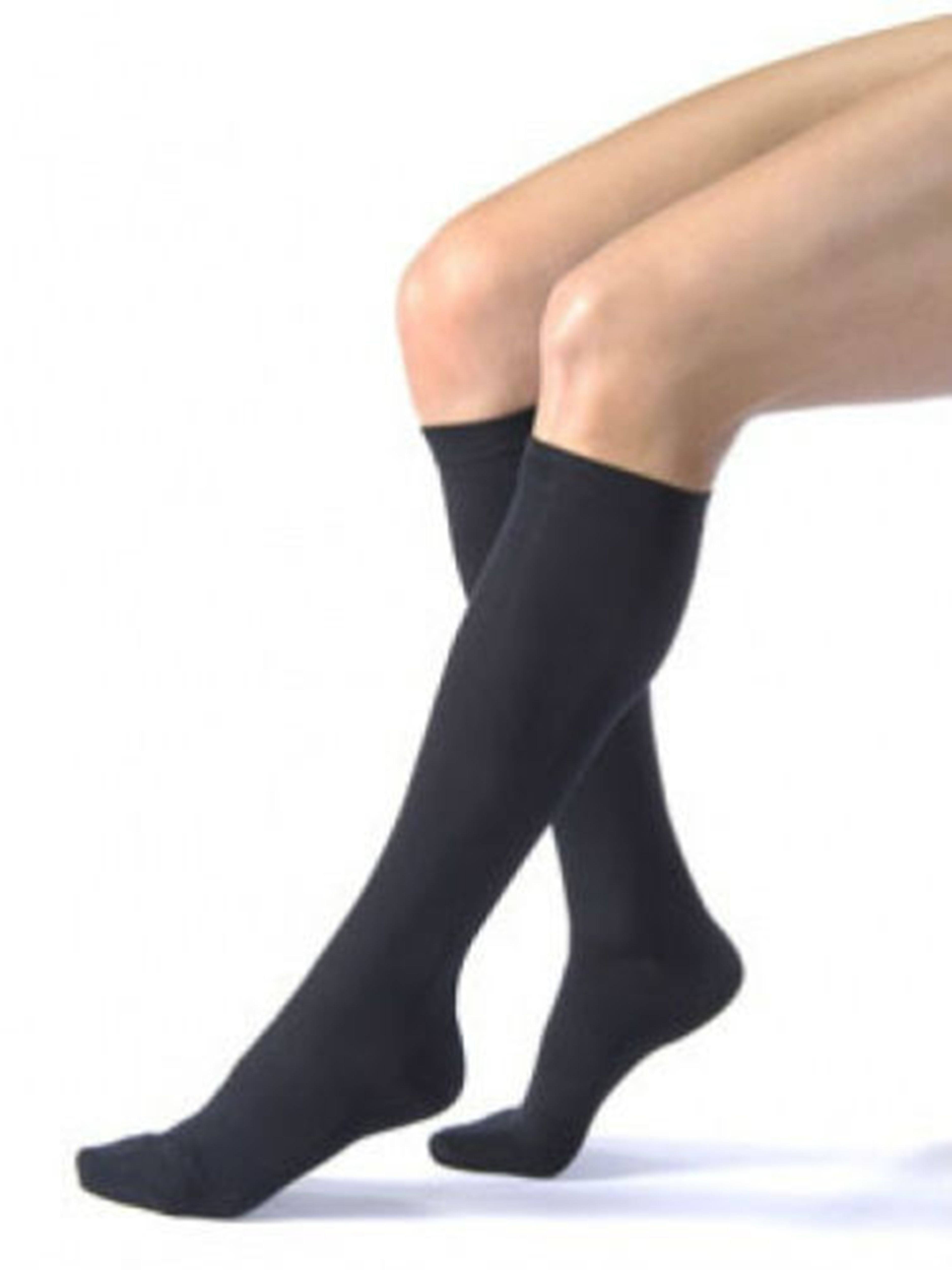 Activa Soft Fit Knee High Socks - Black, Medium, 20 to 30mmHg