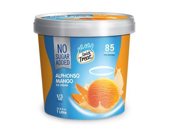 Vadilal Alphonso Mango Ice Cream - 1 L